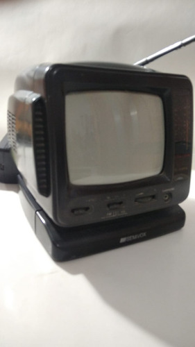 Mini Tv Semivox 5.5 Pol. P&b - 12 V + Fonte - Não Liga (Usado)