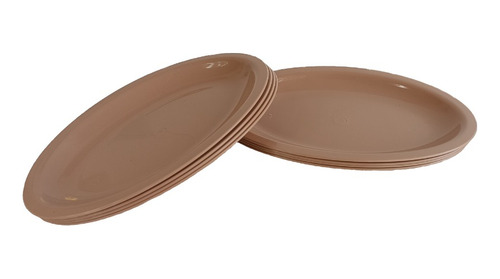 100 Platos Tampiqueños Mini Café 22.9cm 332ml Ovalado