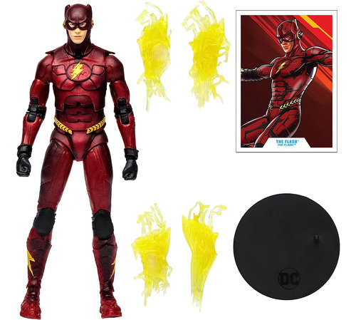 Figura Mcfarlane: Dc The Flash - Flash (traje De Batman)