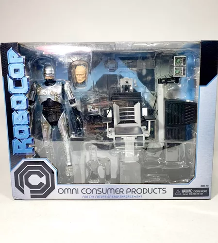 RoboCop figurine Ultimate Battle Damaged RoboCop with Chair 18 cm