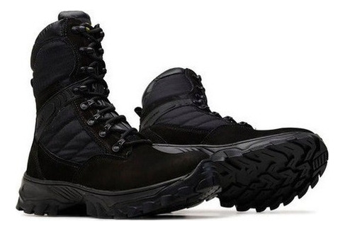 Bota Tactica Cuero Suela Antiperforacion Kallucci Uniforme