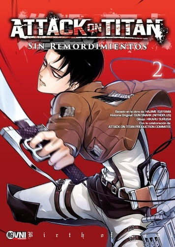 Manga, Attack On Titan Sin Remordimientos Vol. 2