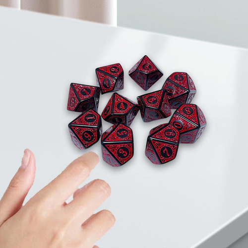3 Juego De Dados Poliédricos De 2-6 Paquetes De 10x, 16 Mm
