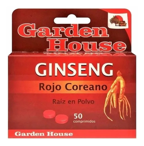 Ginseng Rojo Coreano Garden House X 50 Comprimidos