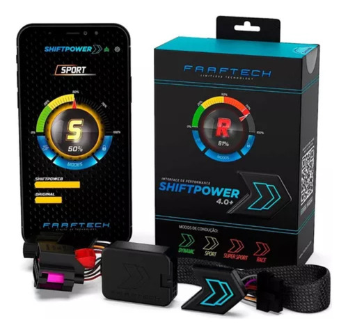 Módulo Acelerador Pedal Shiftpower Bluetooth 4.0 Con App
