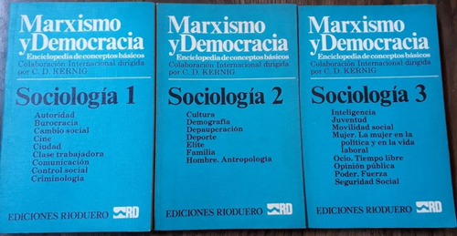 Kernig Enciclopedia De Marxismo Y Democracia . Ts: 1, 2 Y 3 