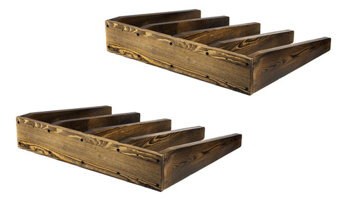 Soporte De Tabla De Surf Mygift Deluxe 4 Ranuras Madera