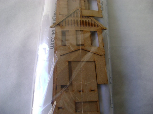 Imagen 5 de 10 de Nico Estacion Fcg Roca Grande Kit Fibrofacil H0 (mnt 118)