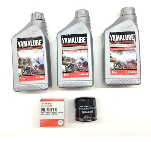 Kit Service Filtro Aceite Yamalube Yamaha Mt 07 Mt09 Mt03 