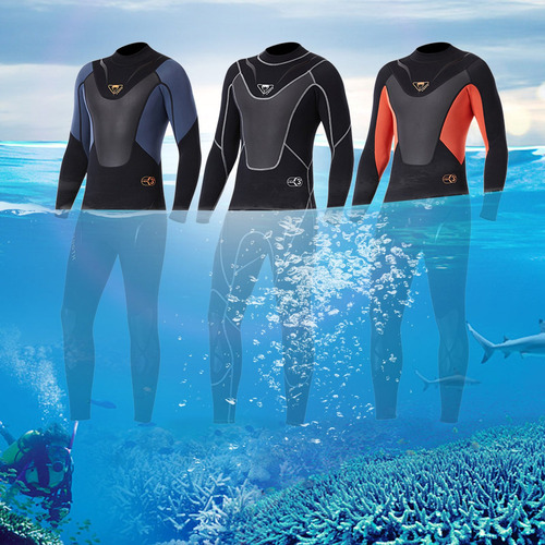 Imagen 7 de 10 de Traje De Neopreno De 3 Mm De Neopreno De Cuerpo Completo