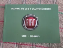 Comprar Manual De Uso Y Mantenimiento 2012 Fiat Uno. Fiorino