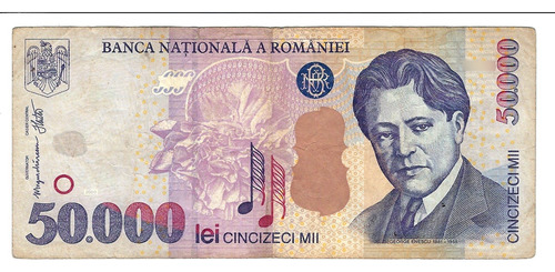 Rumania - Billete 50.000 Lei 2000 - 006b2170458.