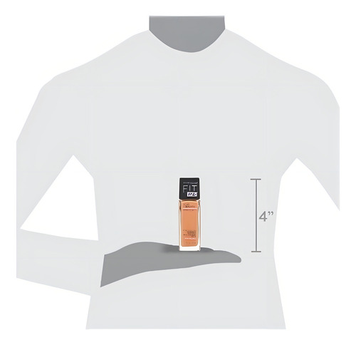 Base Fit Me Maybelline Dewy + Smooth 102 Piel Seca