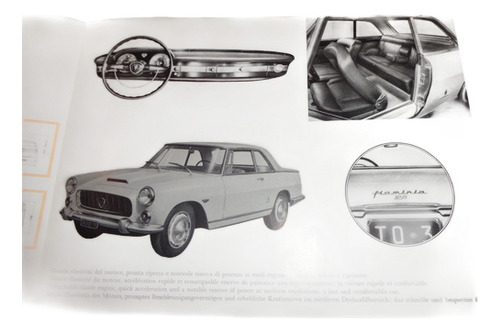 Lancia Flaminia Coupe 3 B 1963 Catalogo De Venta Original (Usado)