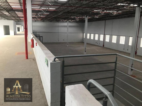Excelente Galpão Para Locação No Polo Industrial De Jandira - Confira!!! - Ga0110
