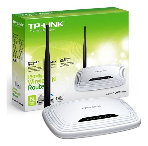 Roteador Wi-Fi Wi-Fi TP-Link TL-WR740n sem fio N 150mbp