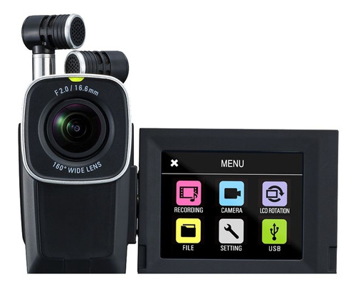 Camara Digital Q4n Zoom Filmadora Microfonos