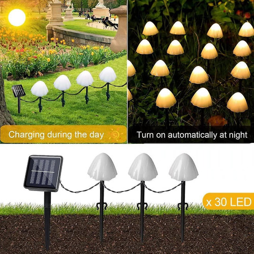 Luces Led Solares Para Exteriores R Luces Nocturnas Courtyar