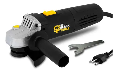 Esmerilhadeira Lixadeira Angular 4.1/2 750w Cor Preto Frequência 60hz 220v BTA750 The Black Tools