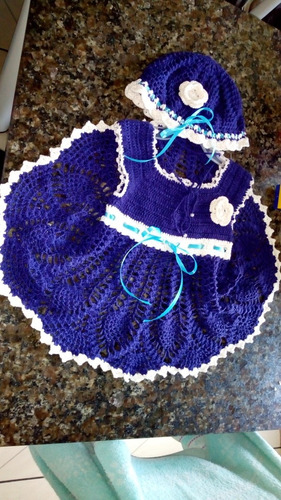 Vestido De Croche Infantil