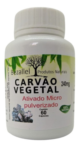 Imagem 3 de 6 de Zeolita Cápsula + Carvão Vegetal Ativado Cápsulas