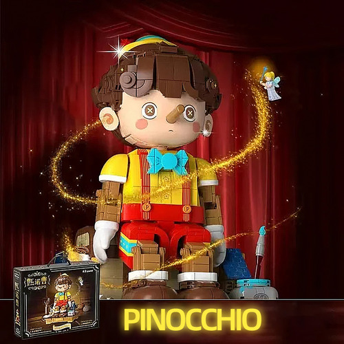 Modelo Clásico De Muñeca De Cuento De Hadas Pinocchio Buildi
