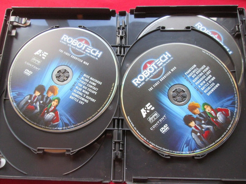Robotech The Macross Saga Dvd Region 1 Audio Español Latino (Usado)