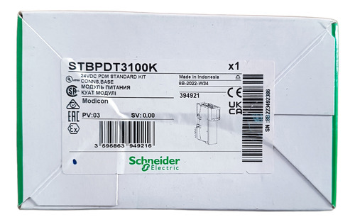 Kit Modicon Stb Fonte 24vcc Padrao Stbpdt3100k Schneider