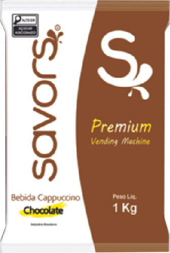 Cappuccino Chocolate Premium 1kg - Menos Açúcar