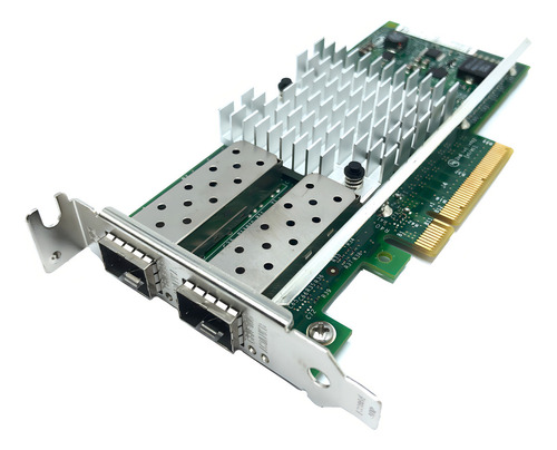 Placa adaptadora Intel X520-DA2:10 GB, 2 puertos Sfp+, Pci