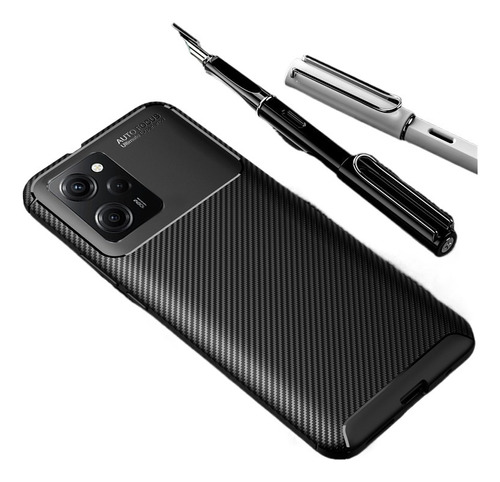 Funda For Xiaomi Poco X5 Pro De Fibra De Carbono A Prueba D