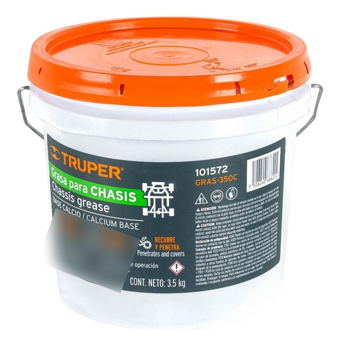 Grasa Lubricante Chasis 3,5kg Truper Gras-350c