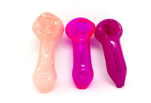 Pipa Rosada Pyrex M420 Bong Weed + Rejilla De Regalo
