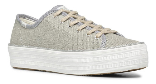 Zapatilla Keds Triple Kick Met Gris