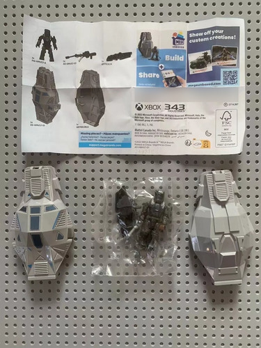 Halo Alpha Nine Mega Construx Odst Dutch Romeo Cápsula Pod 4 Halo