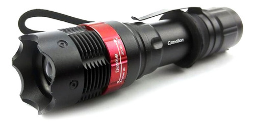 Linterna Led Camelion T6 Aluminio Zoom Flashlight De 90 Lum