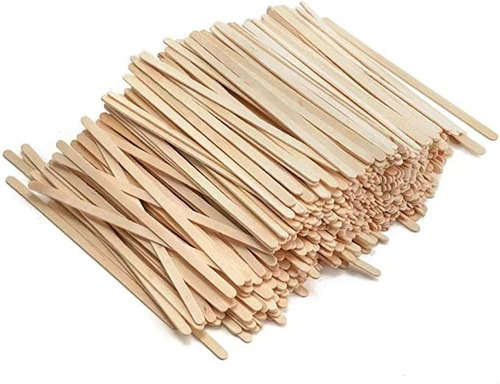 Palitos Para Revolver, Agitar, Mesclar Café De Madera 500uni