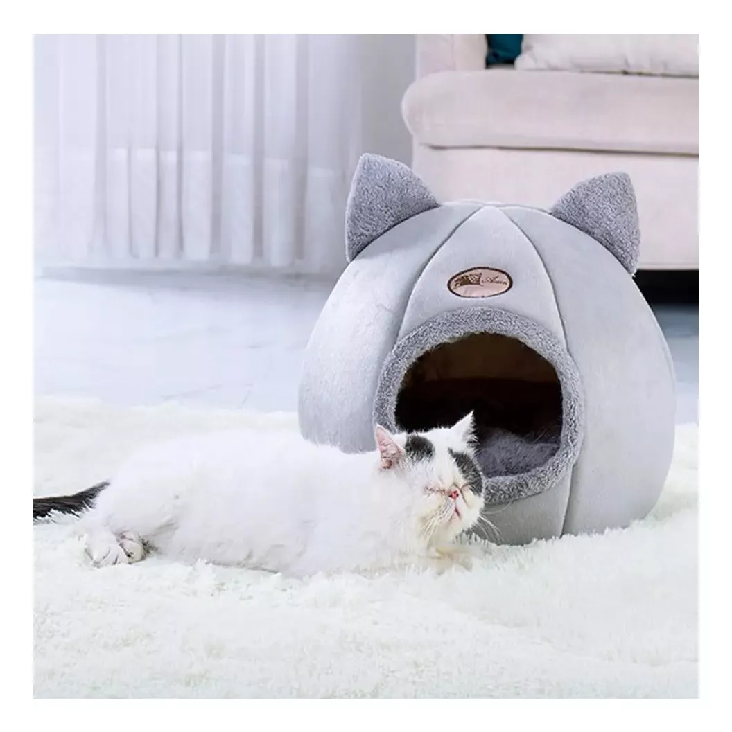 Tercera imagen para búsqueda de cama gato iglu