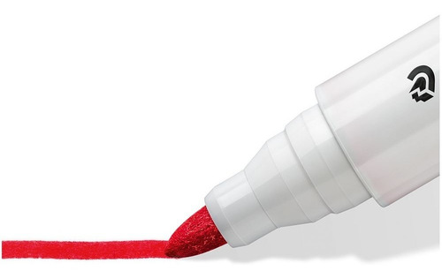 Marcador Quadro Branco Staedtler Lumograph 2.0mm 6 Cores Cor Variadas