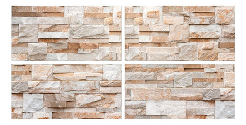 4 Pegatinas De Pared Ladrillo De Imitación Impermeables E