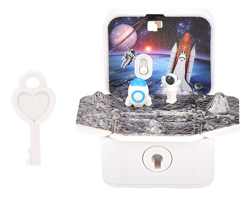 . Llavero Plegable Con Forma De Astronauta, Caja De Bombas,