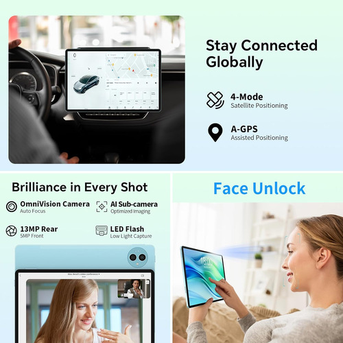 Tablet Teclast P50, 11 , Android 14, 14gb+128gb, Wifi 5g