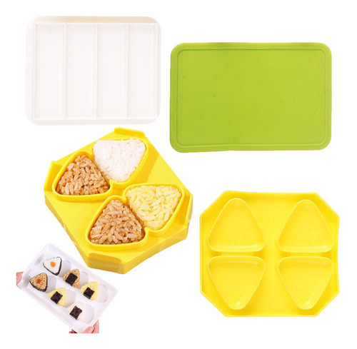 Molde Para Hacer Sushi Kit De Moldes Para Bolas De Arroz Par