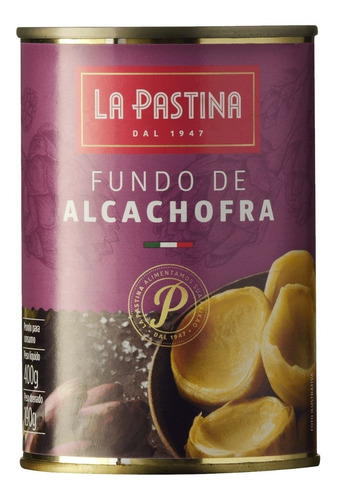 Fundo De Alcachofra La Pastina 400 G - Itália