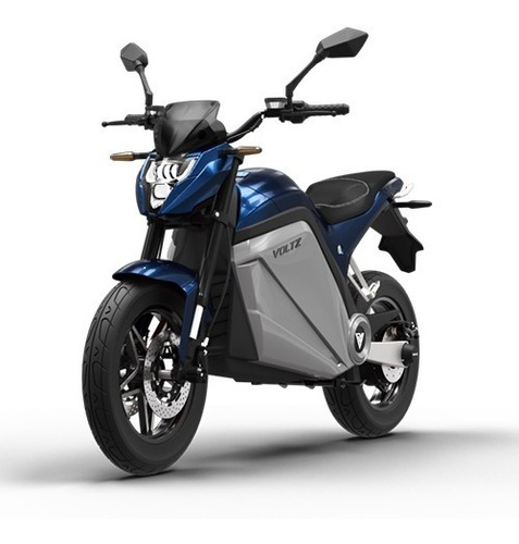 Imagem 1 de 10 de Moto Elétrica Evs Voltz Motors Azul - Uma Bateria