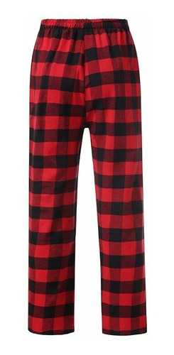 Pijama Holgado Con Pantalones A Cuadros Para Hombre