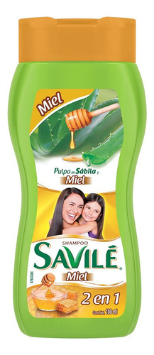 Shampoo Savilé Pulpa De Sábila Y Miel 180ml