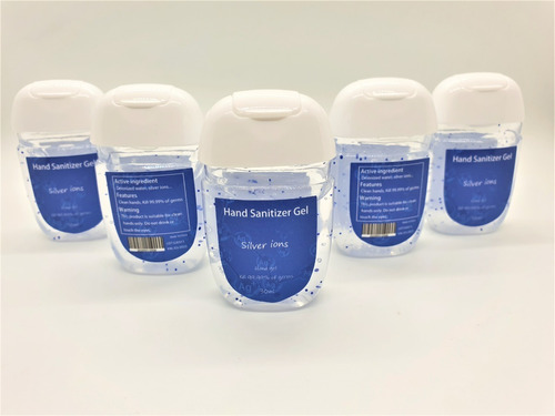 Gel Antibacterial  De Cartera Silver Ions 30ml Importado X 3