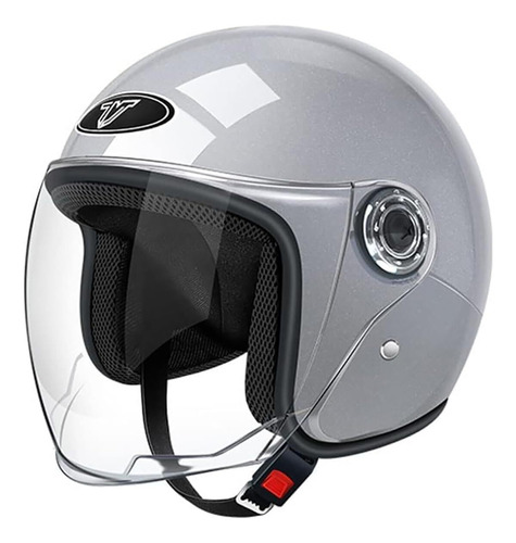 3/4 Helmet With Sun Visor ,cute Girl Motorcycle Half Helmets