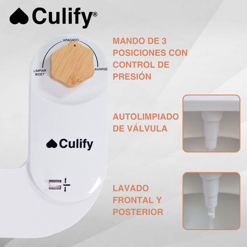 Bide Culify Ducha Árabe Turca Wc Inodoro Kit Completo Bidet
